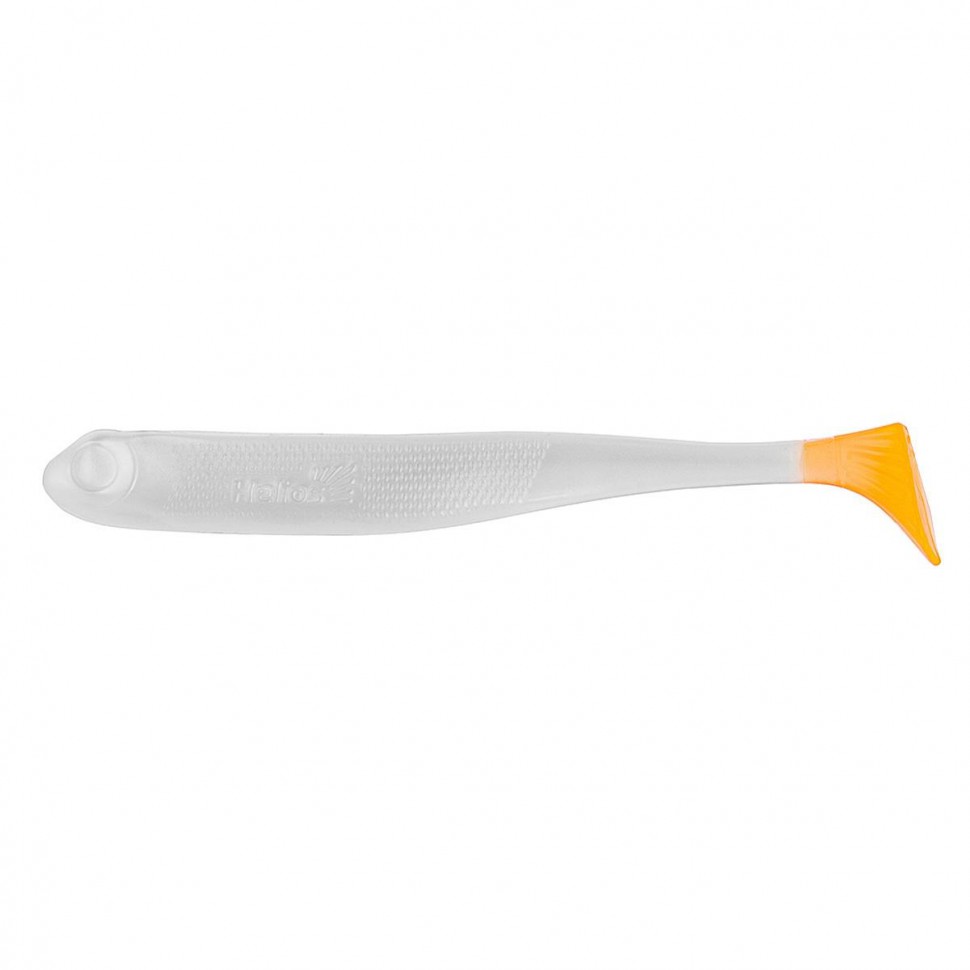 Виброхвост Helios Jumbo 4,95"/12.5 см, цвет Pearl & Orange 5 шт HS-7-019 , 